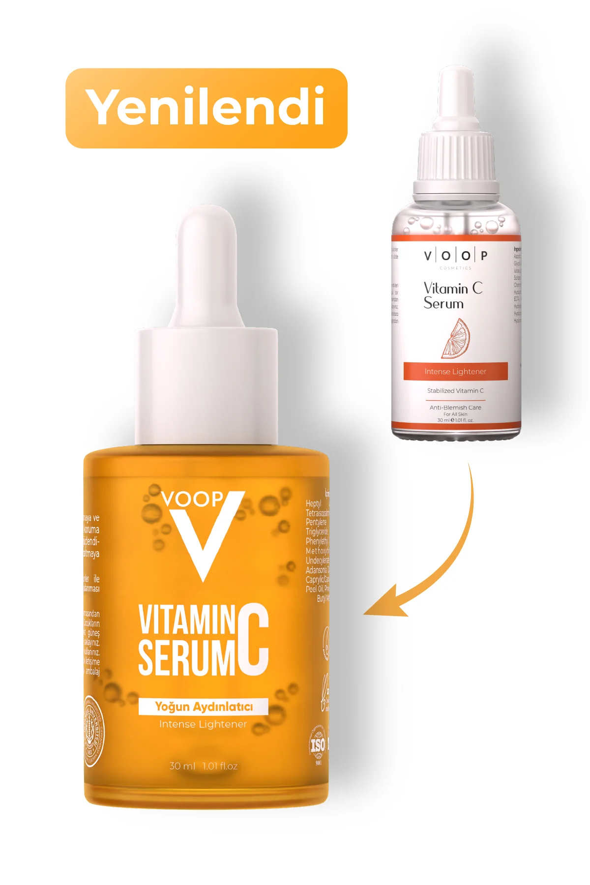 Yoğun Aydınlatıcı Ve Leke Karşıtı Vitamin C Serumu - 30 ml | %10 Vitamin C Içeriği Ile Etkili Bakım