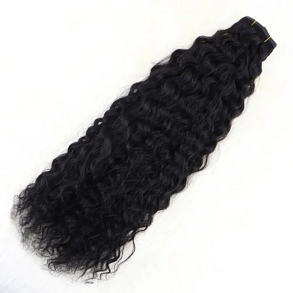 Yoğun Daalı 7 Parça Görünmez Yarım Ay Set %100 Gerçek  / 50cm