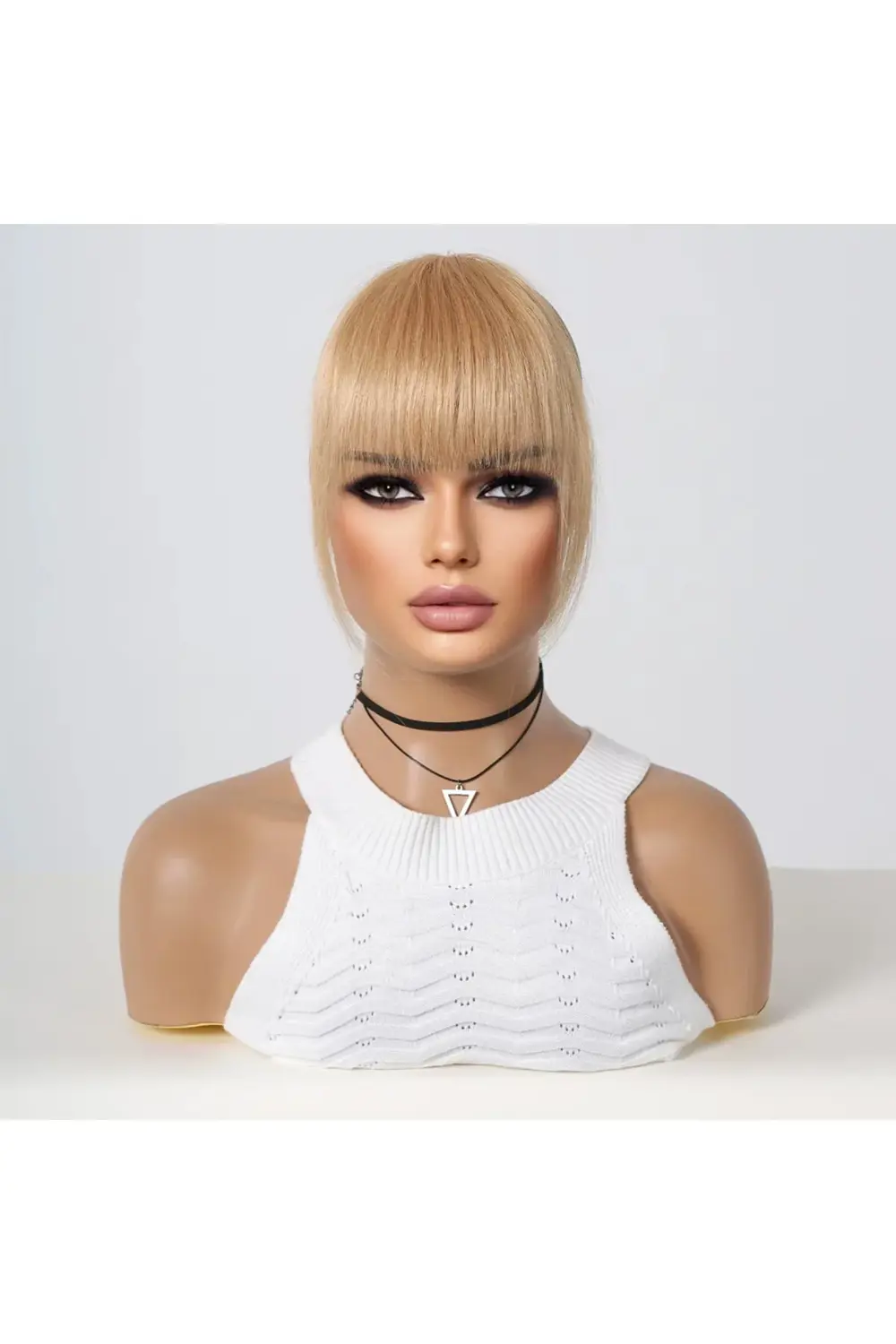 Yoğun Gerçek Saç Perçem / Balköpüğü