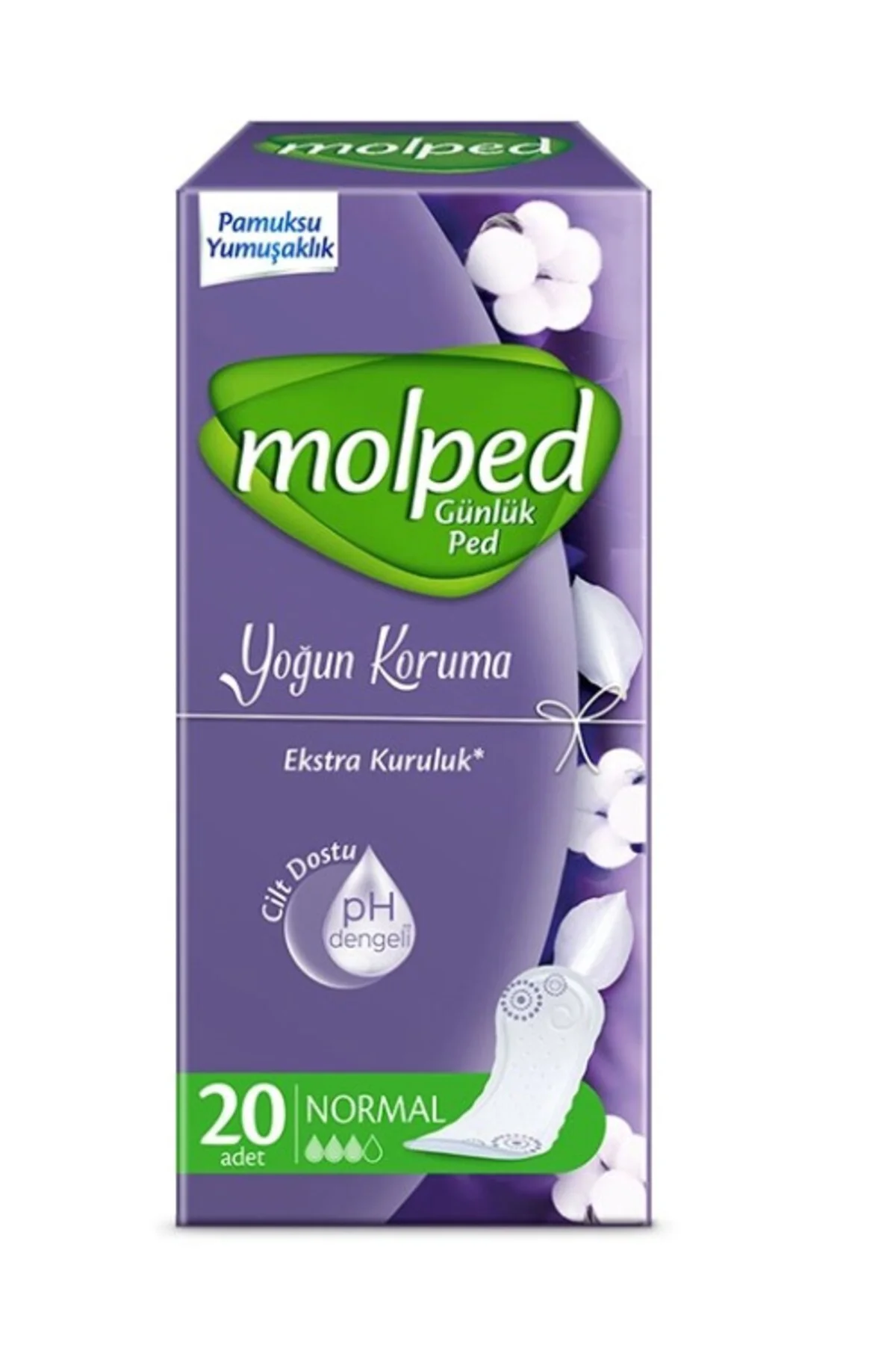 Yoğun Koruma Günlük Ped 20 Adet