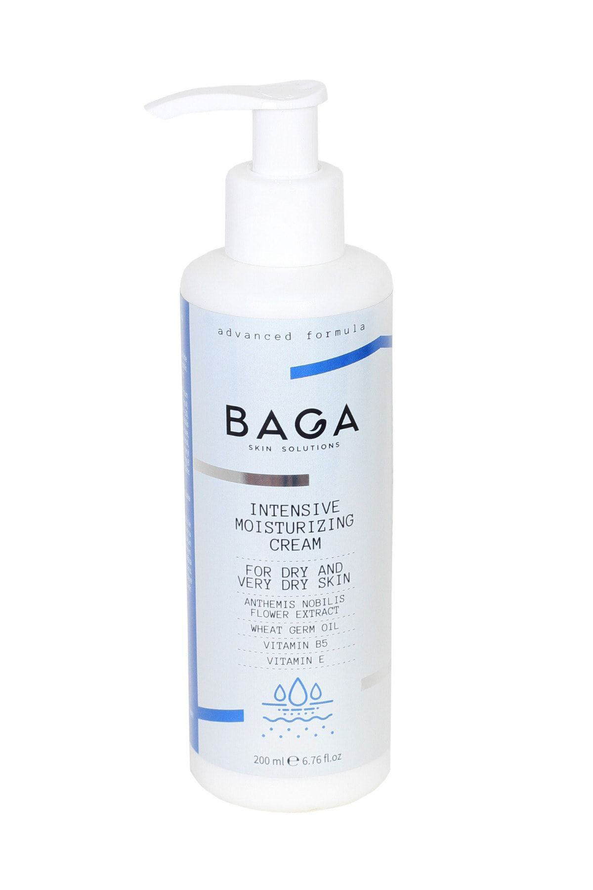 Baga Yoğun Nemlendirici Vücut Bakım Kremi