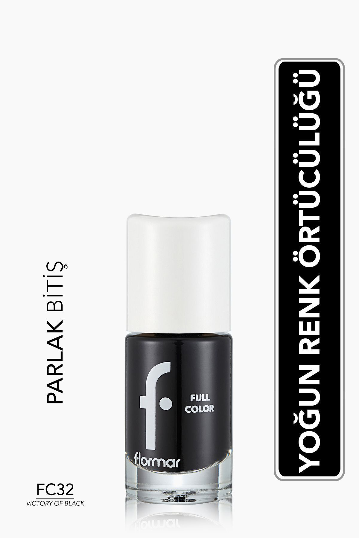 Flormar Yoğun Pigmentli Parlak Oje- Full Color Nail Enamel- Fc32 Vıctory