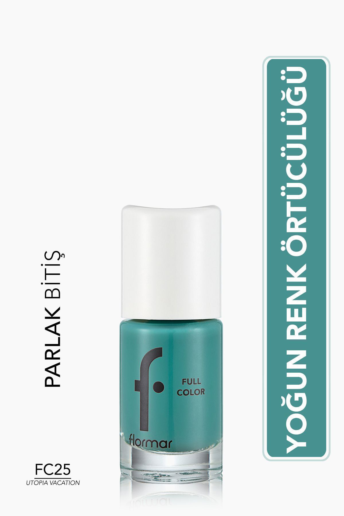 Flormar Yoğun Pigmentli Parlak Oje- Full Color Nail Enamel- Fc25 Utopıa V