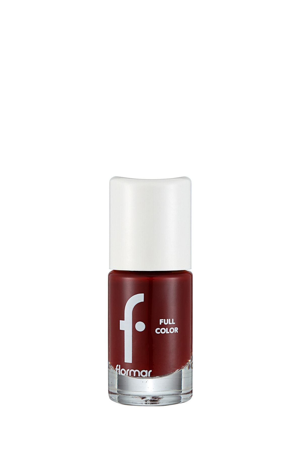 Flormar Yoğun Renk Veren Parlak Oje (Kiremit Kirmizisi)-Full Color Nail E
