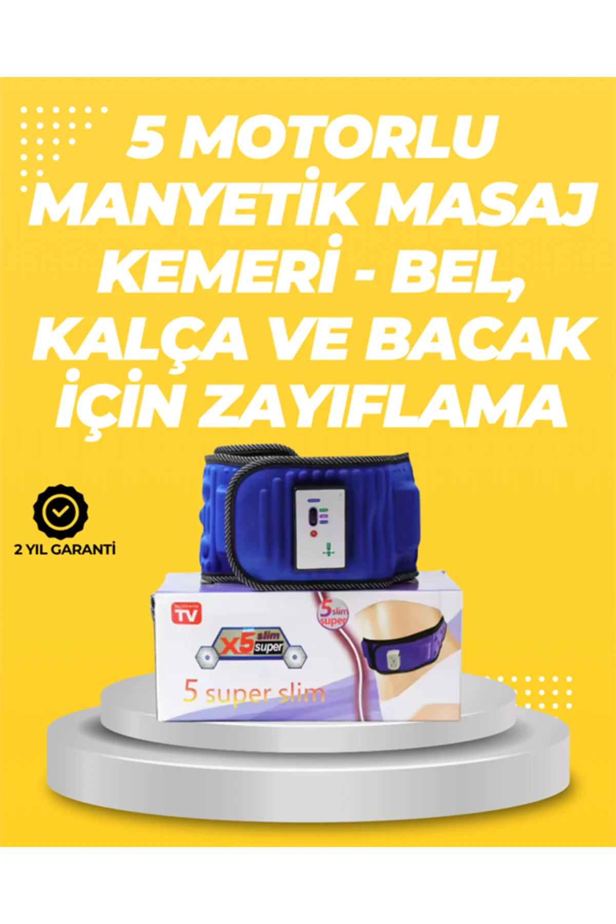 Yoğurma, Titreşim ve Manyetik Masaj Özellikli Zayıflama Aleti – 7