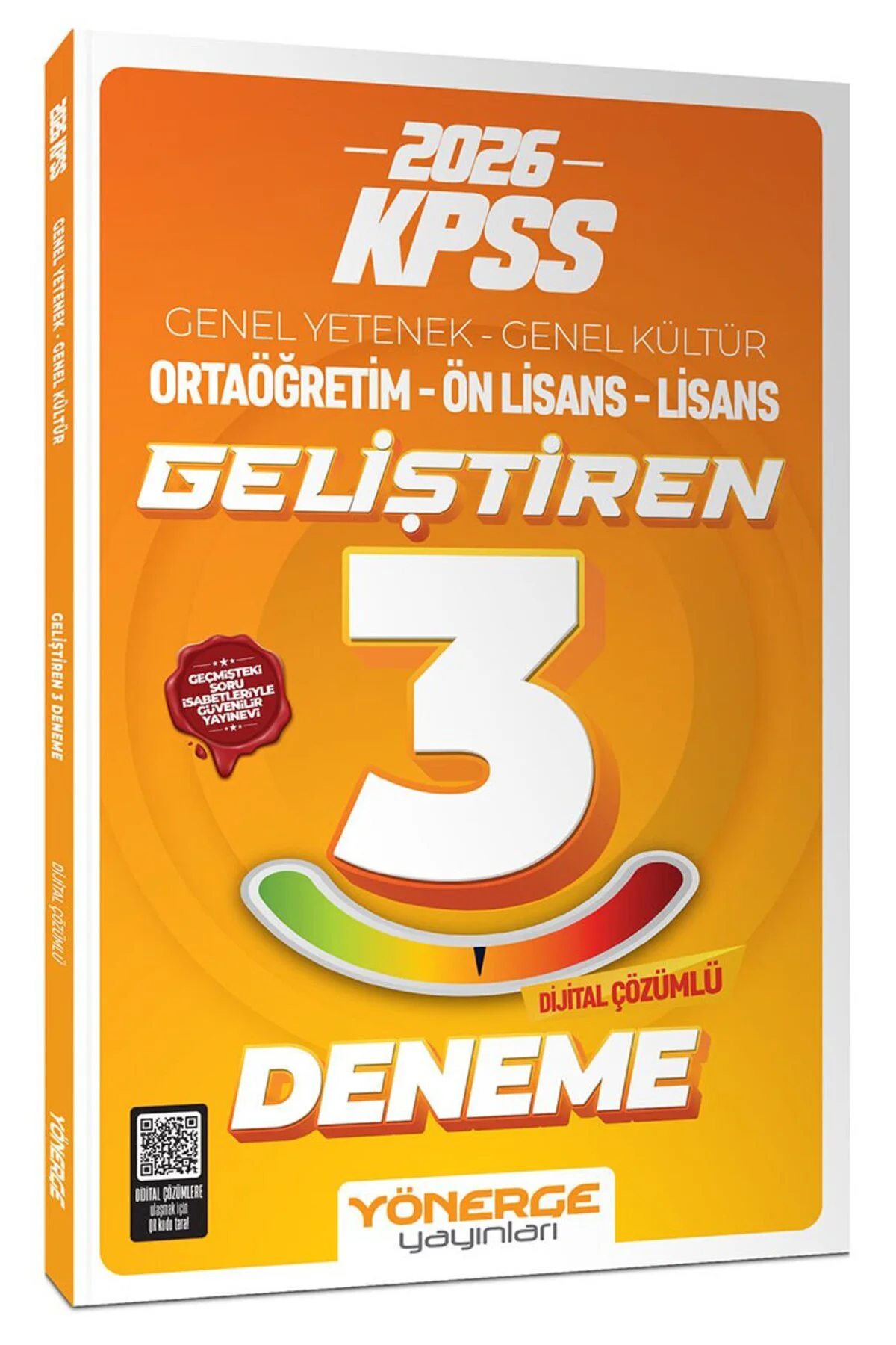 Yönerge 2026 KPSS Genel Yetenek Genel Kültür Geliştiren 3 Deneme 