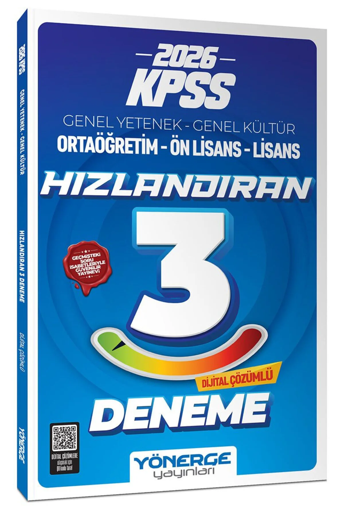 Yönerge 2026 KPSS Genel Yetenek Genel Kültür Hızlandıran 3 Deneme