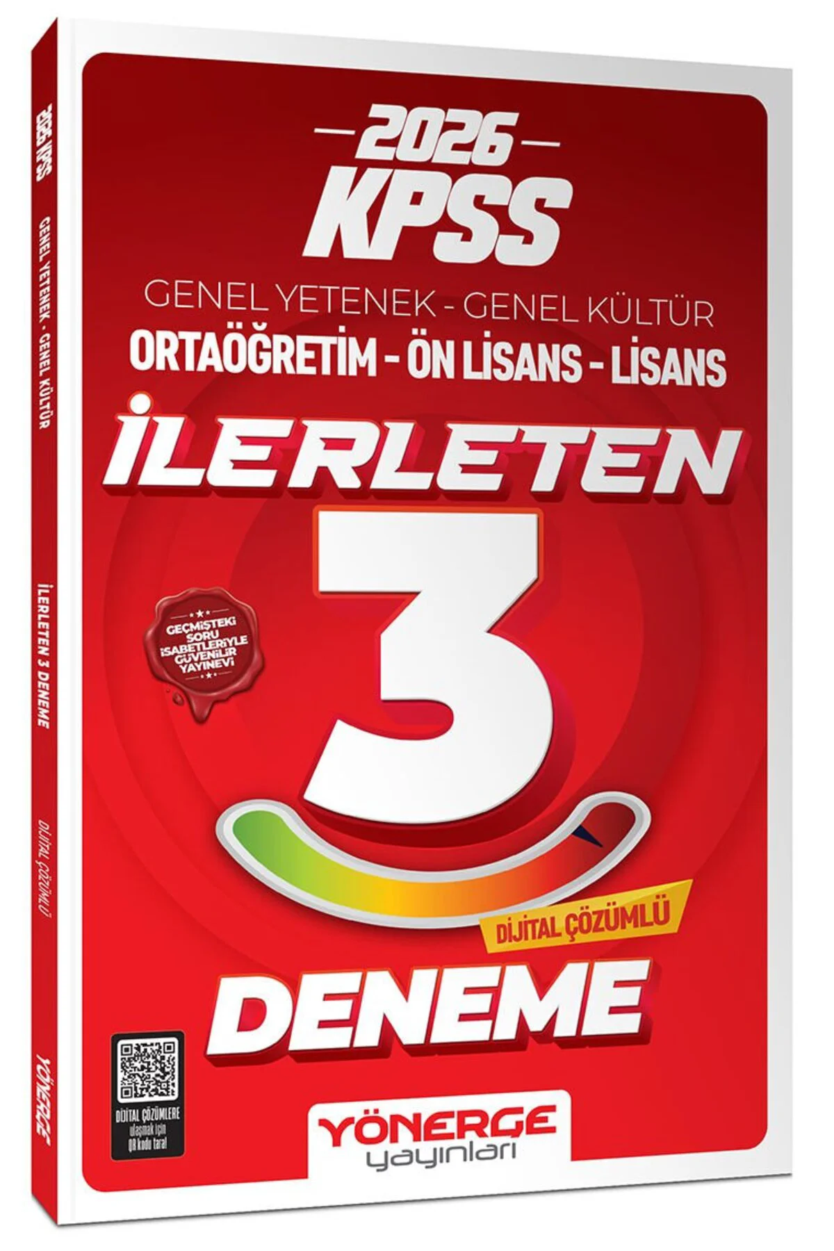 Yönerge 2026 KPSS Genel Yetenek Genel Kültür İlerleten 3 Deneme Ç