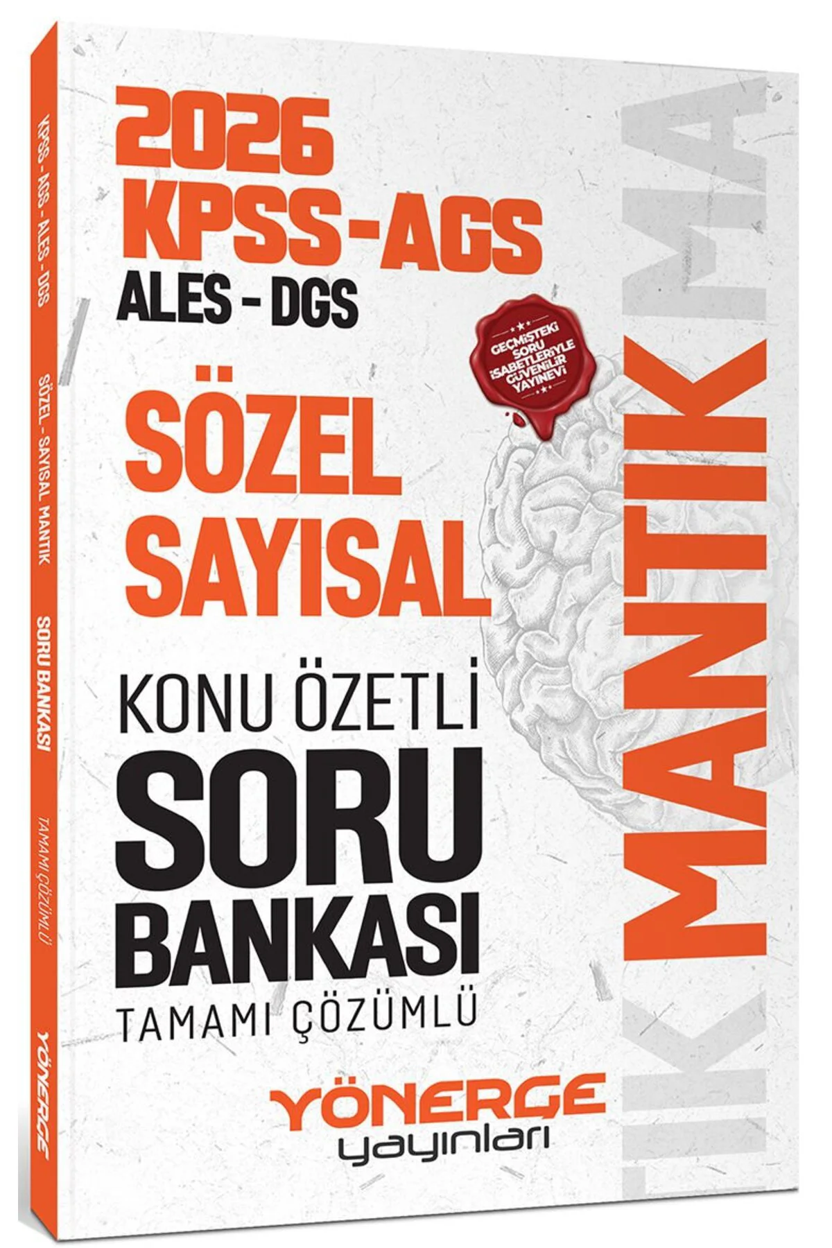 Yönerge 2026 KPSS MEB-AGS ALES DGS Sözel-Sayısal Mantık Konu Özet