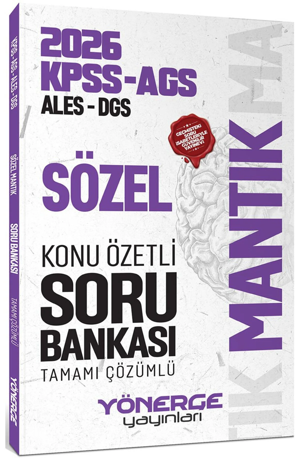 Yönerge 2026 KPSS MEB-AGS ALES DGS Sözel Mantık Konu Özetli Soru 