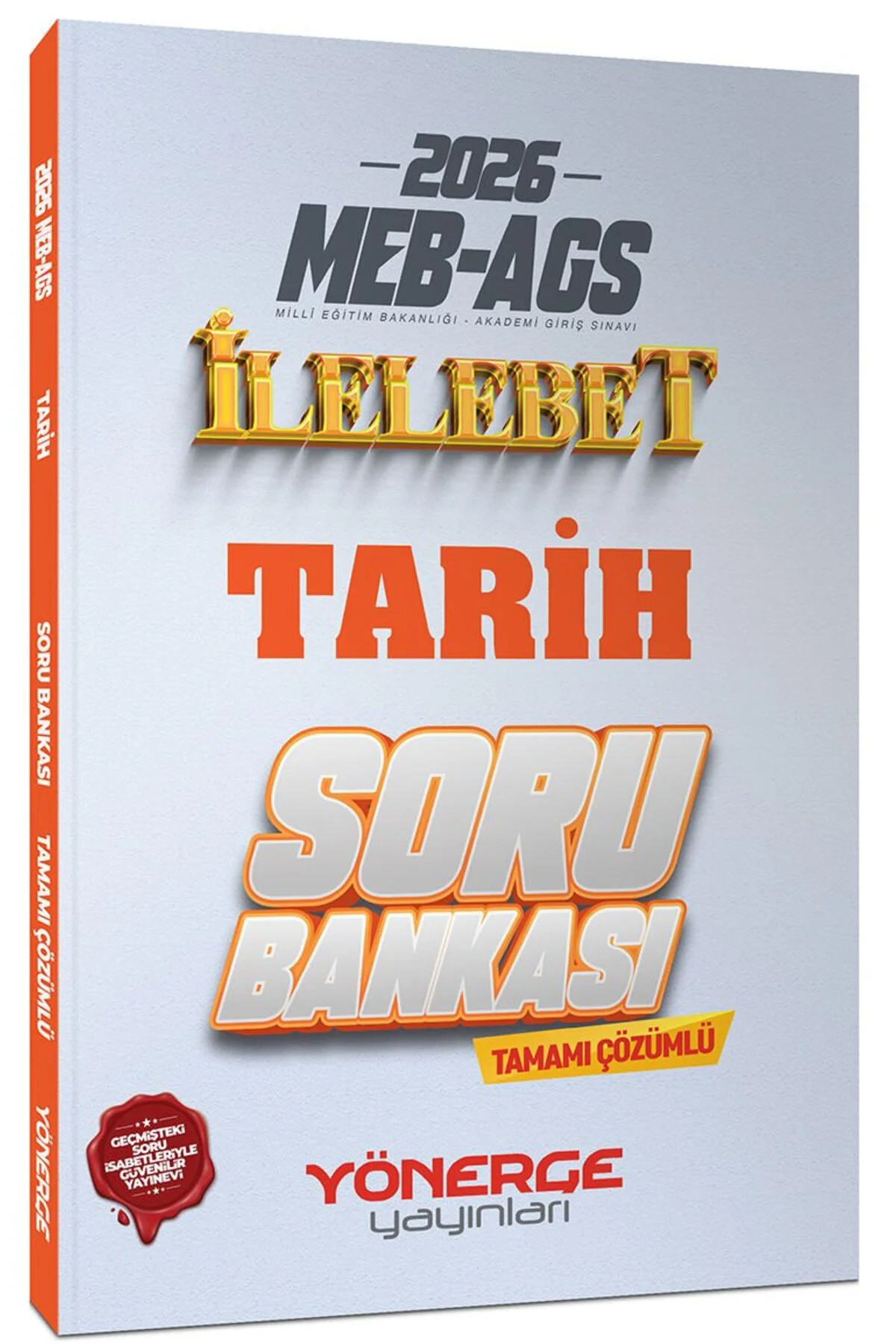 Yönerge 2026 MEB-AGS Tarih İlelebet Soru Bankası Çözümlü