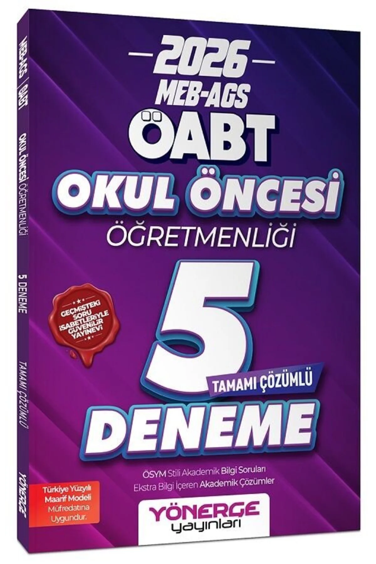 Yönerge 2026 ÖABT MEB-AGS Okul Öncesi Öğretmenliği 5 Deneme Çözüm