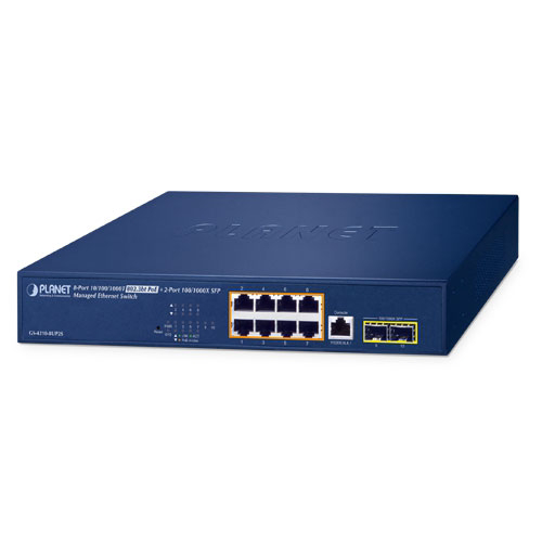 Yönetilebilir Ethernet Switch (Managed Ethernet Switch) 8-Port 10