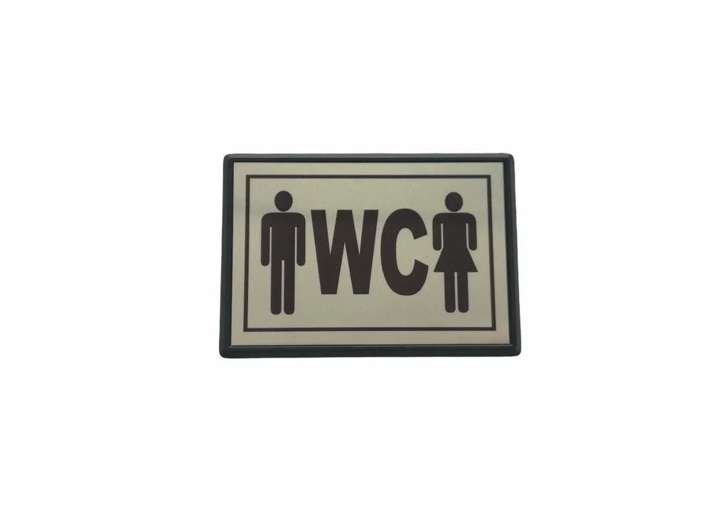 Yönlendirme Küçük WC Bay Bayan 10X7 cm