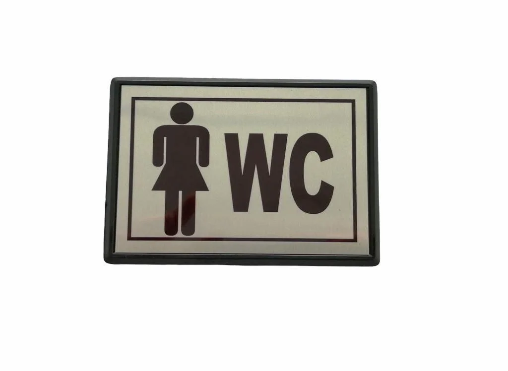Yönlendirme Küçük WC Bayan 10X7 cm Yönlendirme Küçük WC Bayan 10X7 cm