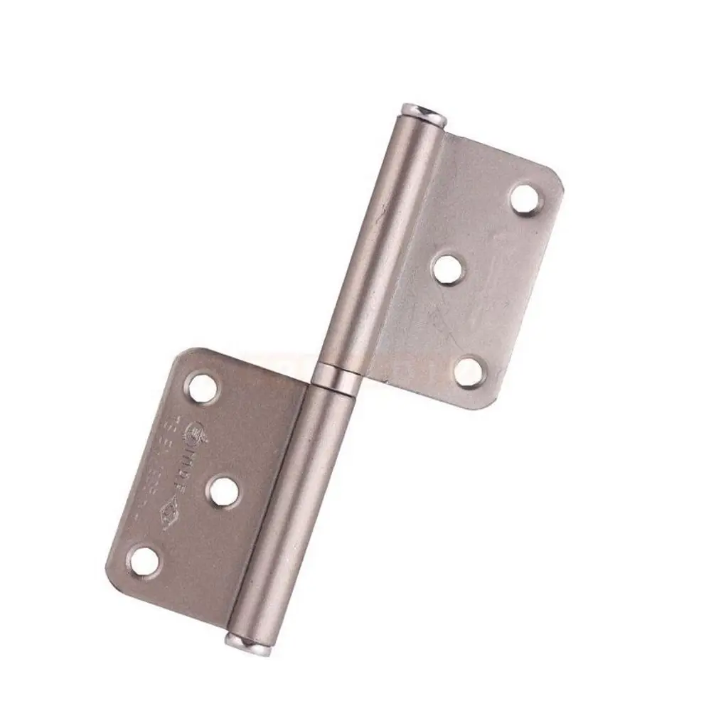 Yönsüz Kapı Menteşesi 12cm Çelik Saten - 2 Adet