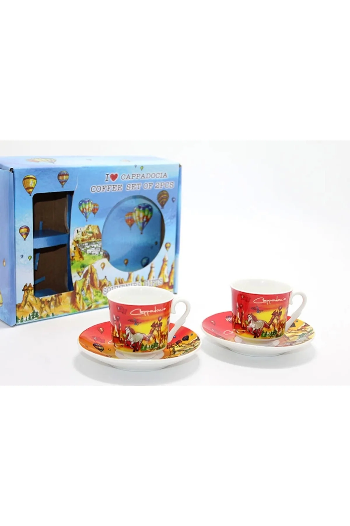 Yöresel İkili Fincan Seti Alk1568 Yöresel İkili Fincan Seti Alk1568