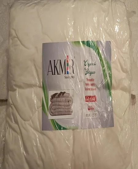 Yorgan 90289 Tek Kişi Organik hiç Kimyasal Kullanılmamış Boncuk S