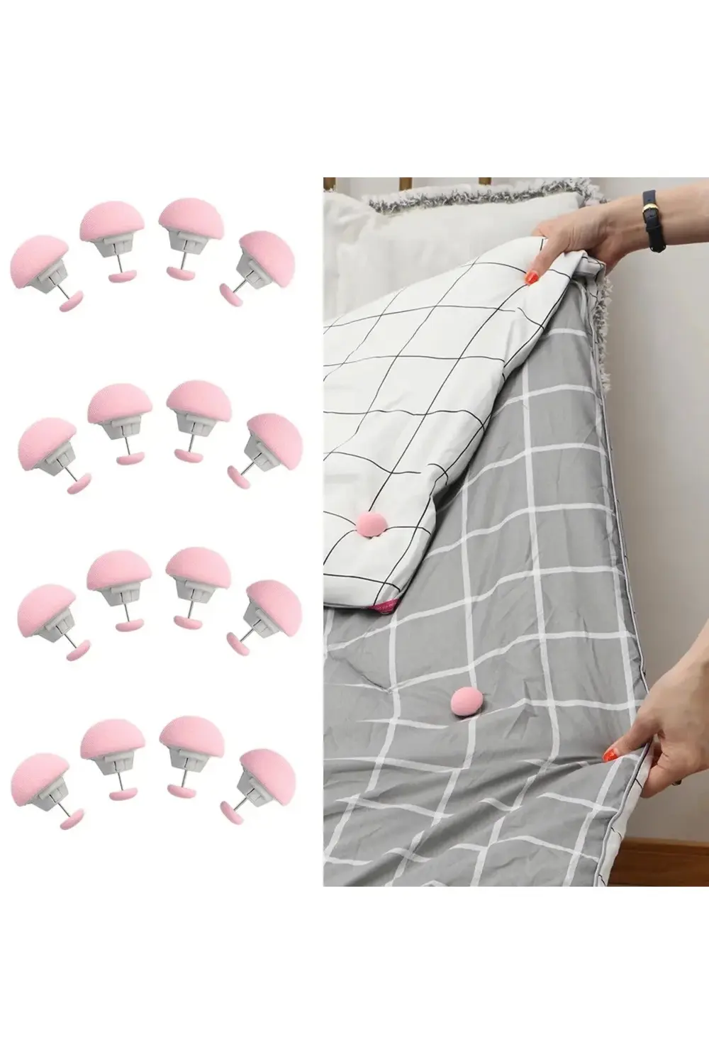 Yorgan Nevresin Sabitleme Aparatı -