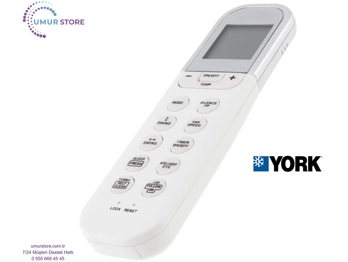 York RG94A/BGEF Klima Kumandası-Eşdeğer