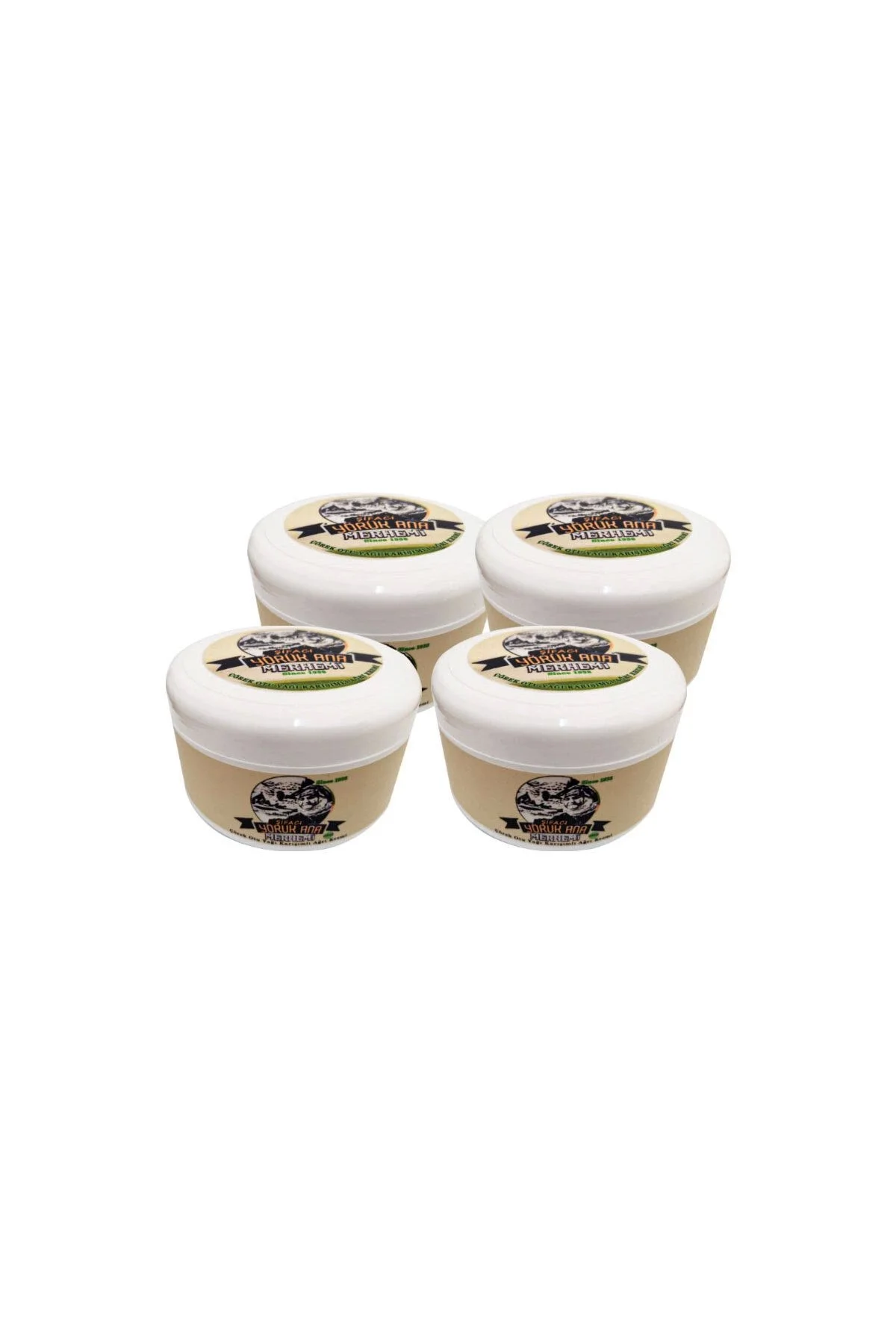 Yörüklü Çörek Otu Karışımlı Rahatlatıcı Bakım Kremi 4x200 ml - Doğal Cilt Bakımı