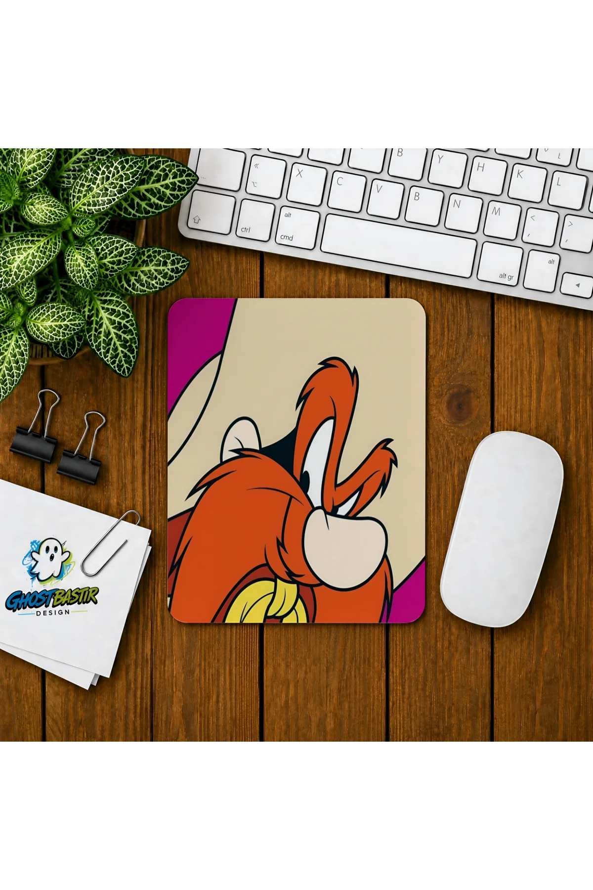Yosamite Sam Baskılı Oyuncu Mousepad 0353