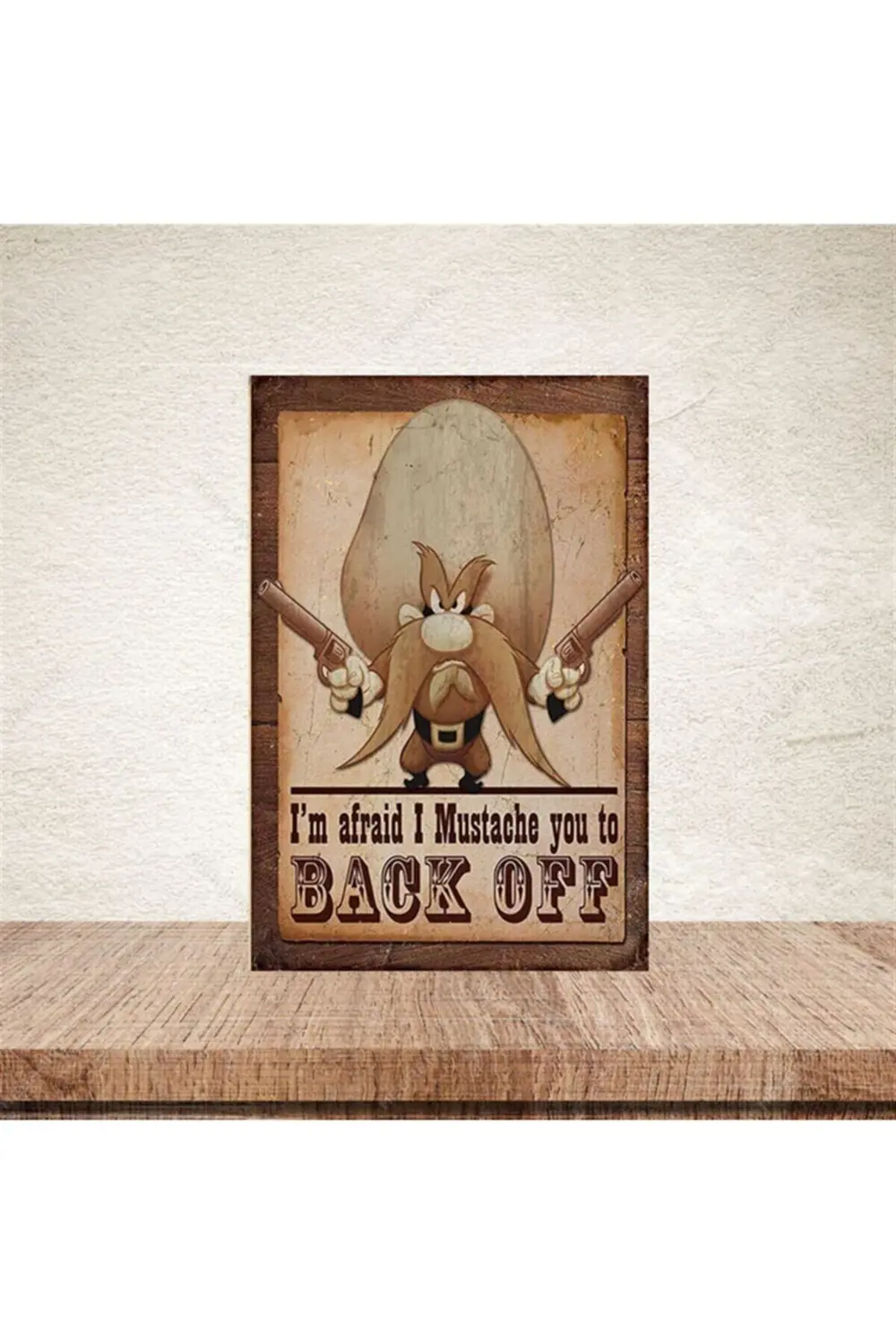 Yosemite Sam 20-30 cm Retro Ahşap Poster Yosemite Sam 20-30 cm Retro Ahşap Poster