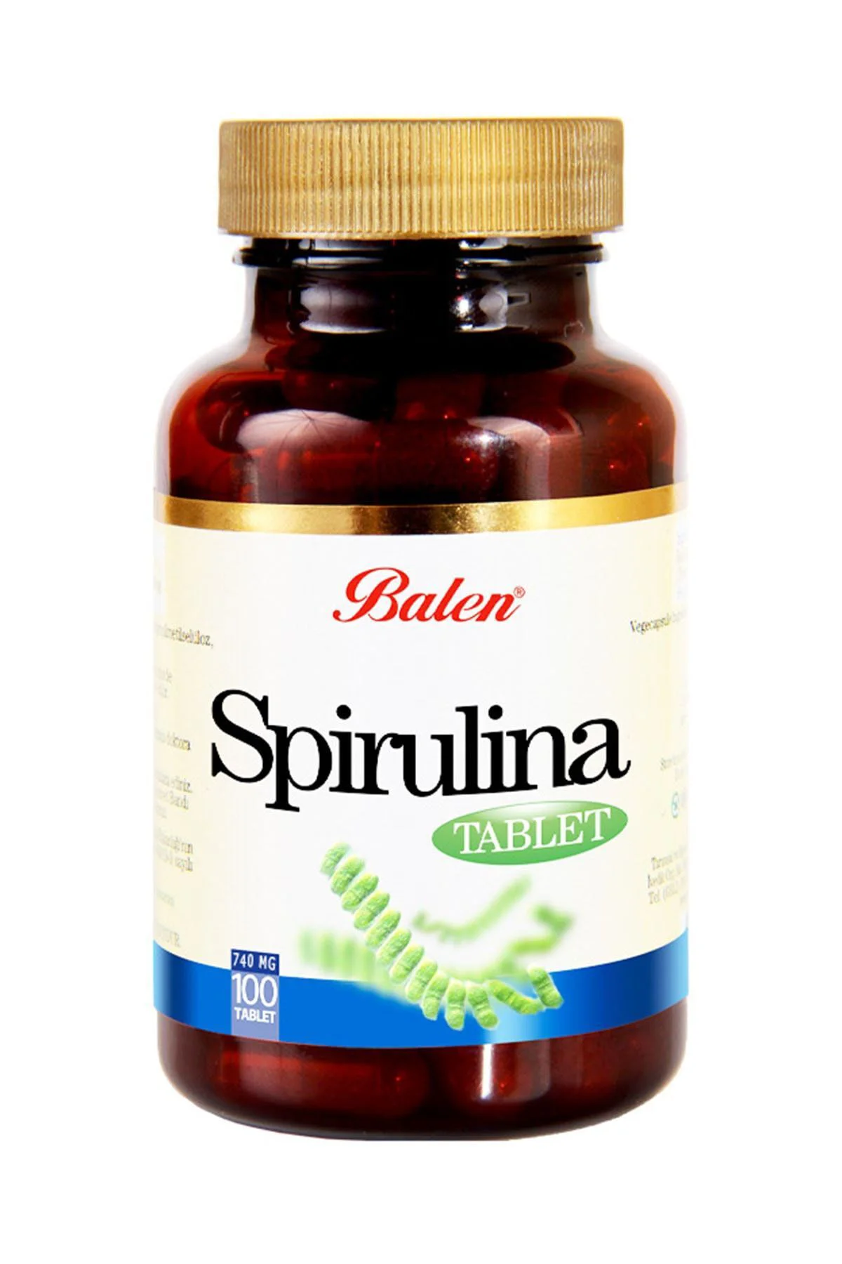 Yosun Spirulina Tablet 740 mg 100 Tablet