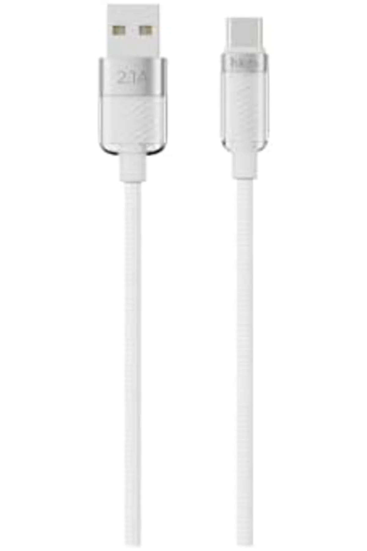 youmesho KNIT GLAM 2.1A hızlı şarj destekli, USB-A to Type-C Şarj