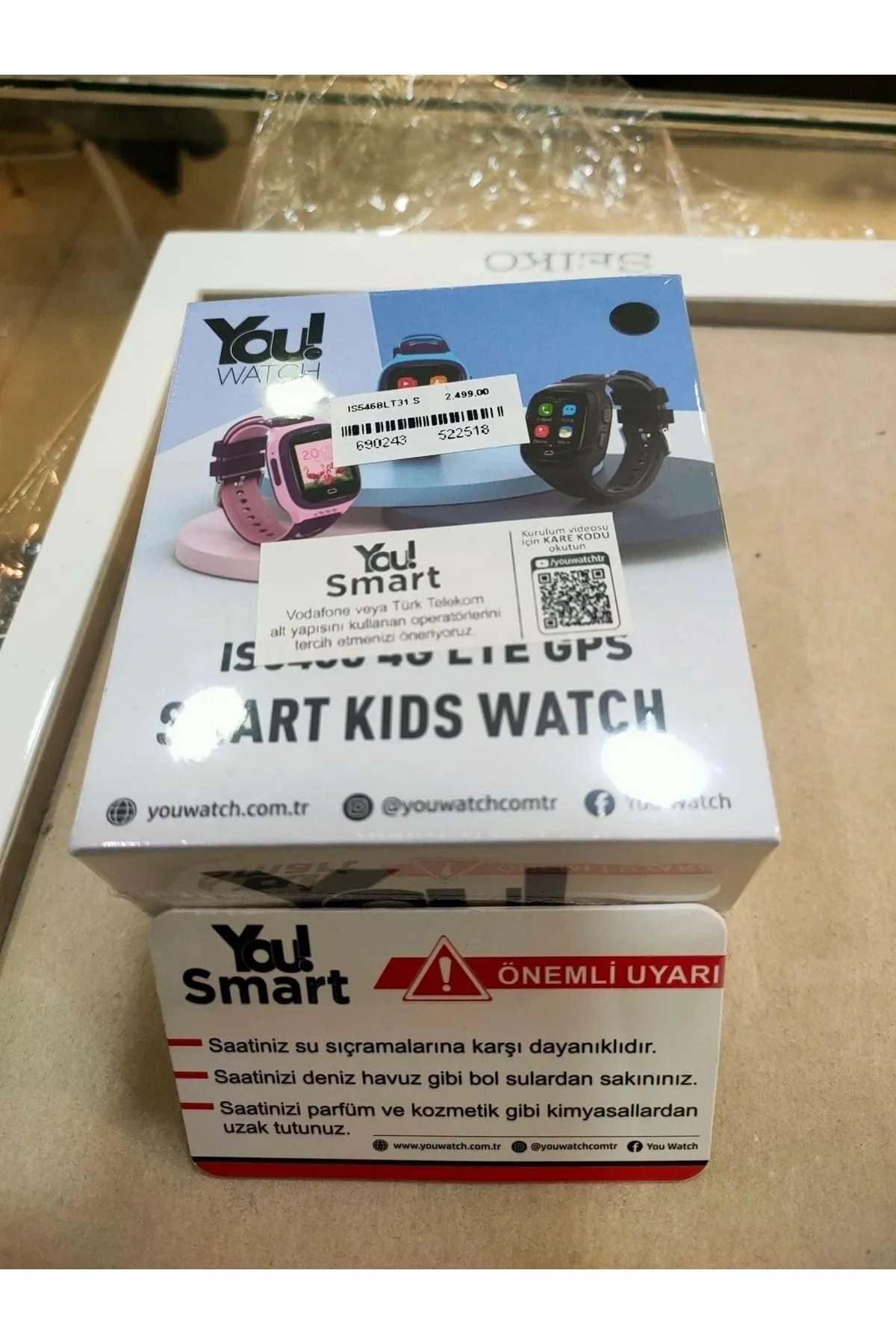 Youwatch Gps Mavi Akıllı Çocuk Saati