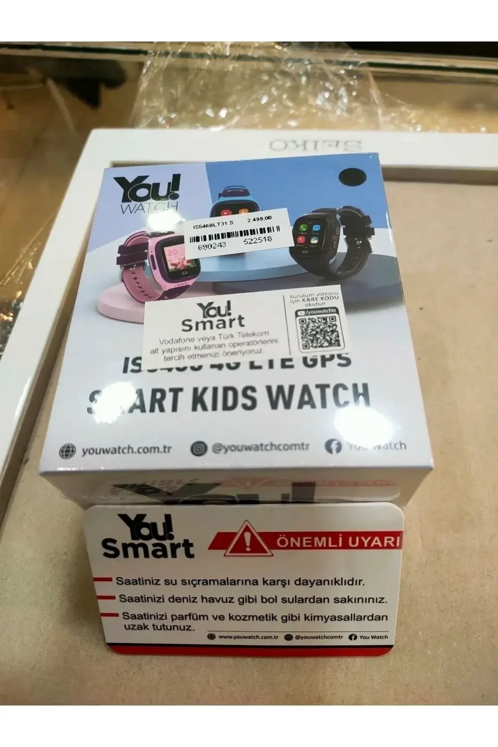 Youwatch Gps Mavi Akıllı Çocuk Saati