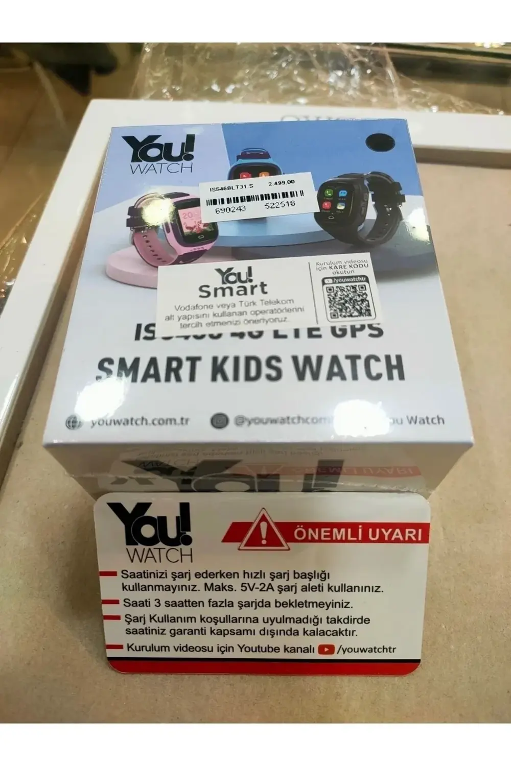 Youwatch Gps Mavi Akıllı Çocuk Saati