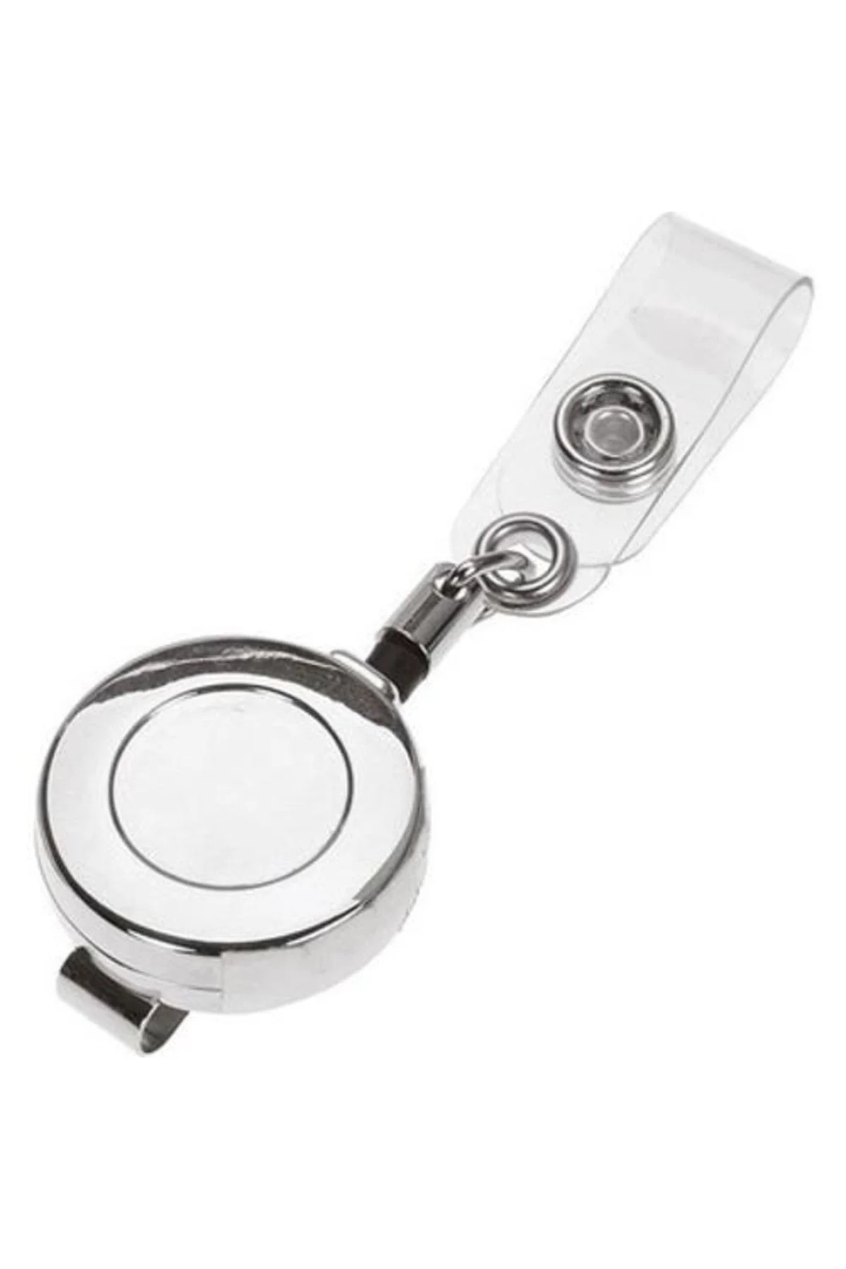 Yoyo Yaka Kartlığı Yuvarlak 1 Adet Gümüş