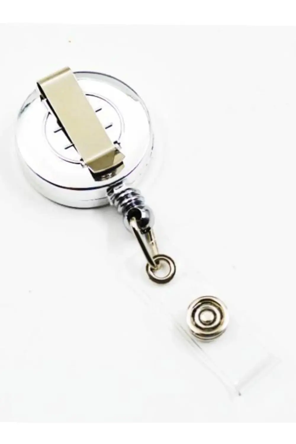 Yoyo Yaka Kartlığı Yuvarlak 1 Adet Gümüş