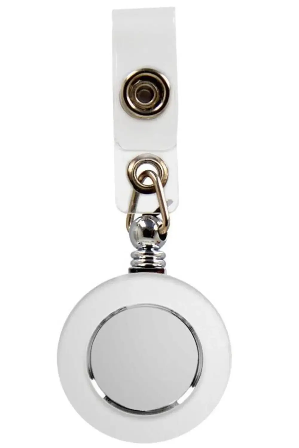 Yoyo Yaka Kartlığı Yuvarlak 1 Adet Gümüş