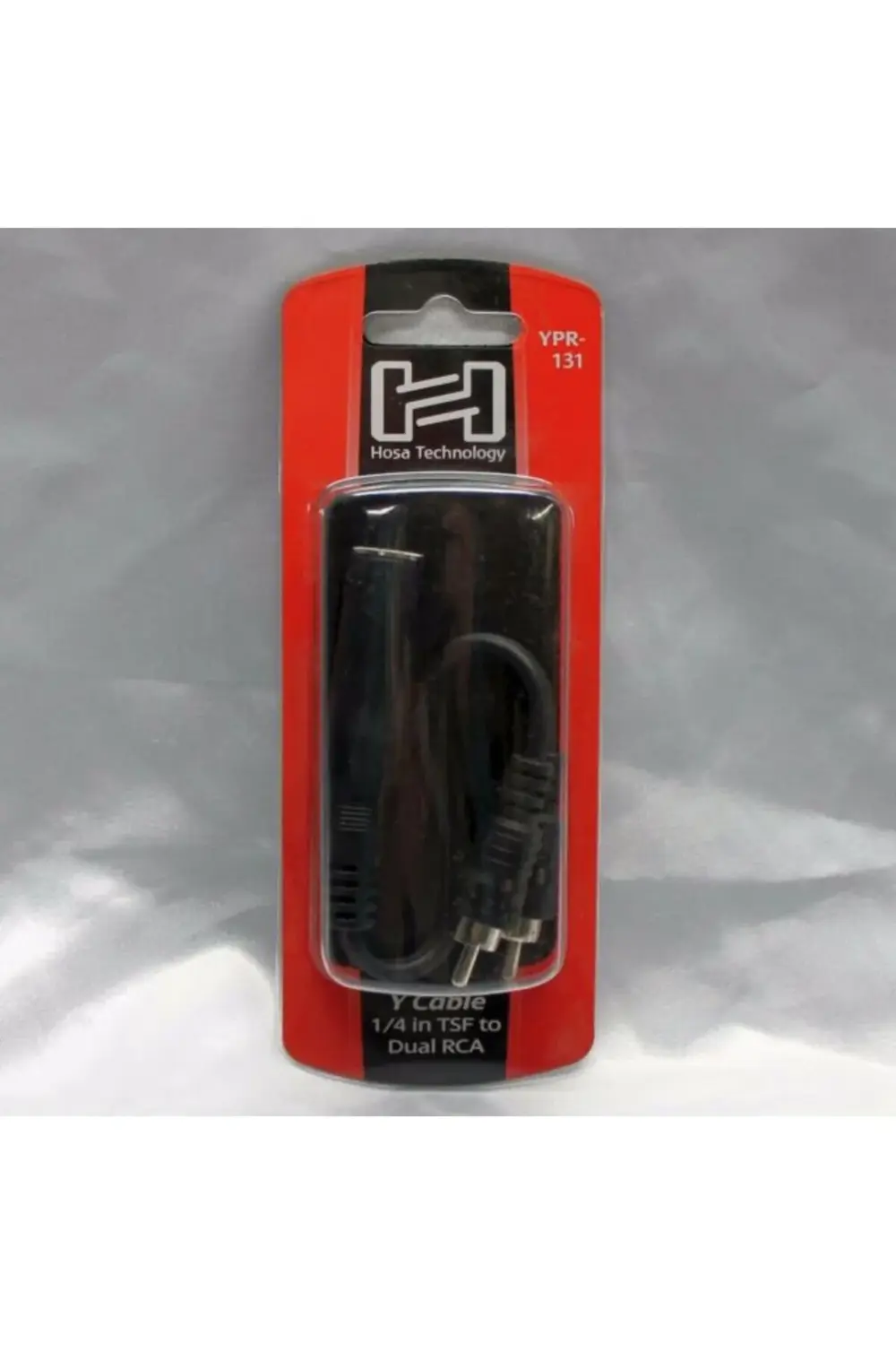 YPR-131 1/4 inç TS (F) Dual RCA (M) Y-kablo