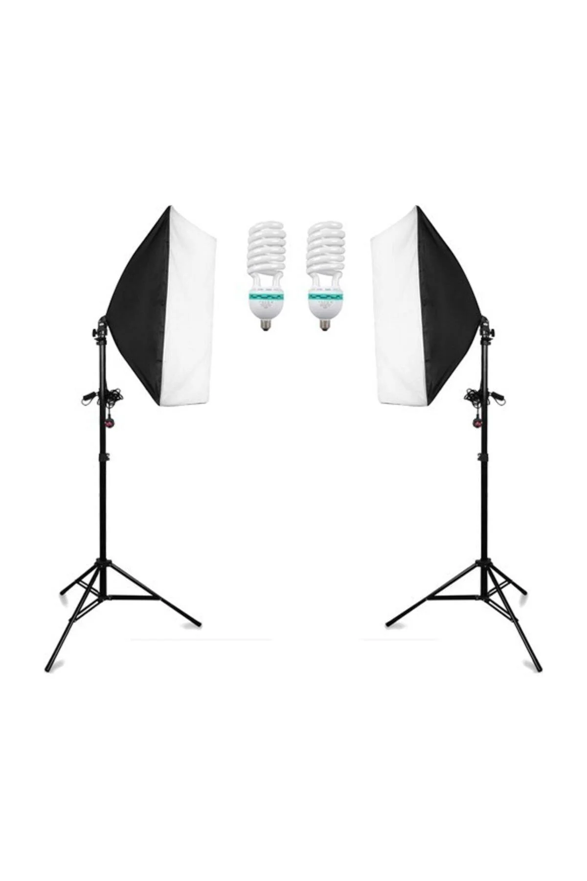 Yputuber Için Ikili Softbox Takımı