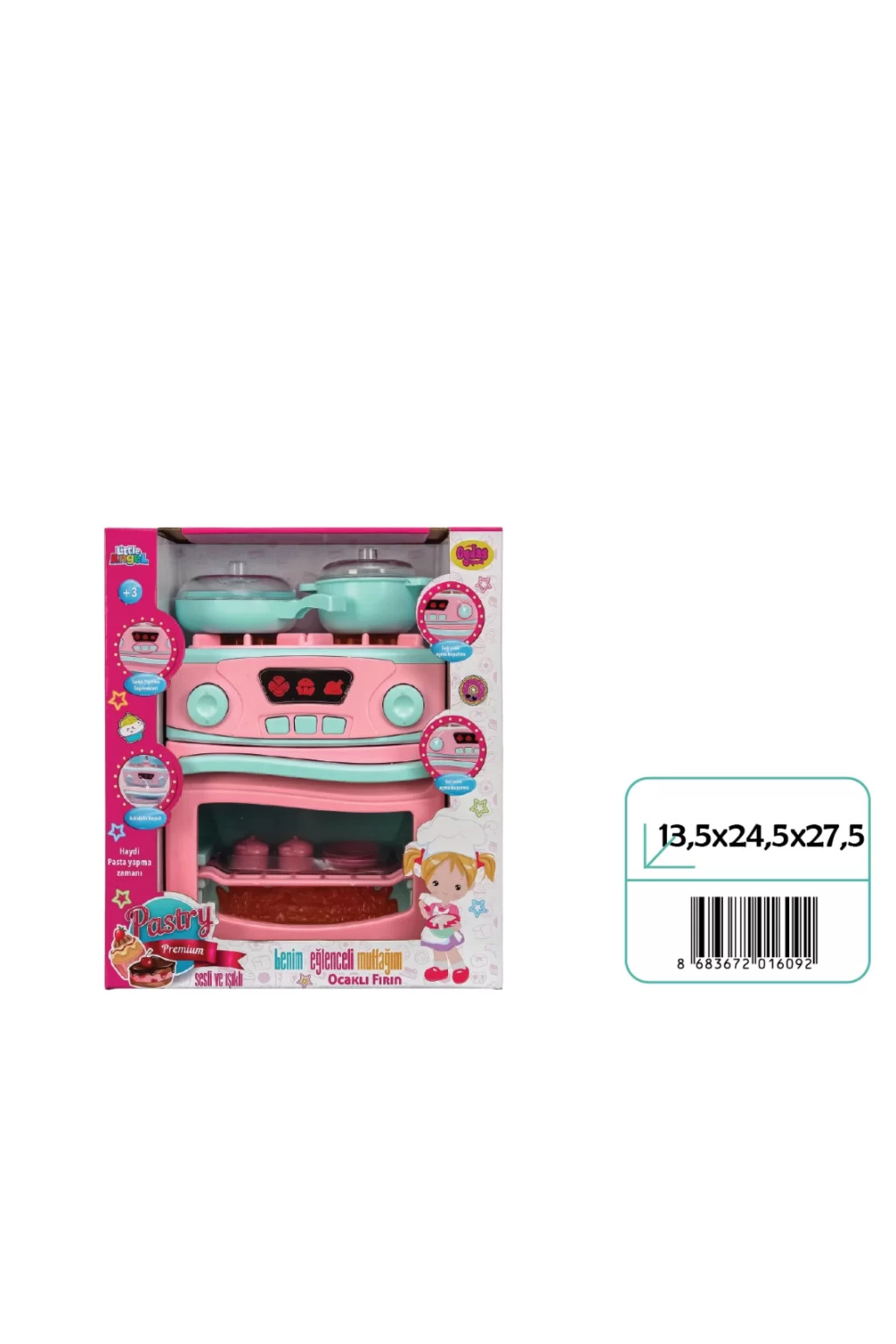 Oydaş Oyuncak Ysfx Pilli Ocaklı Fırın Set Life Sell 721051