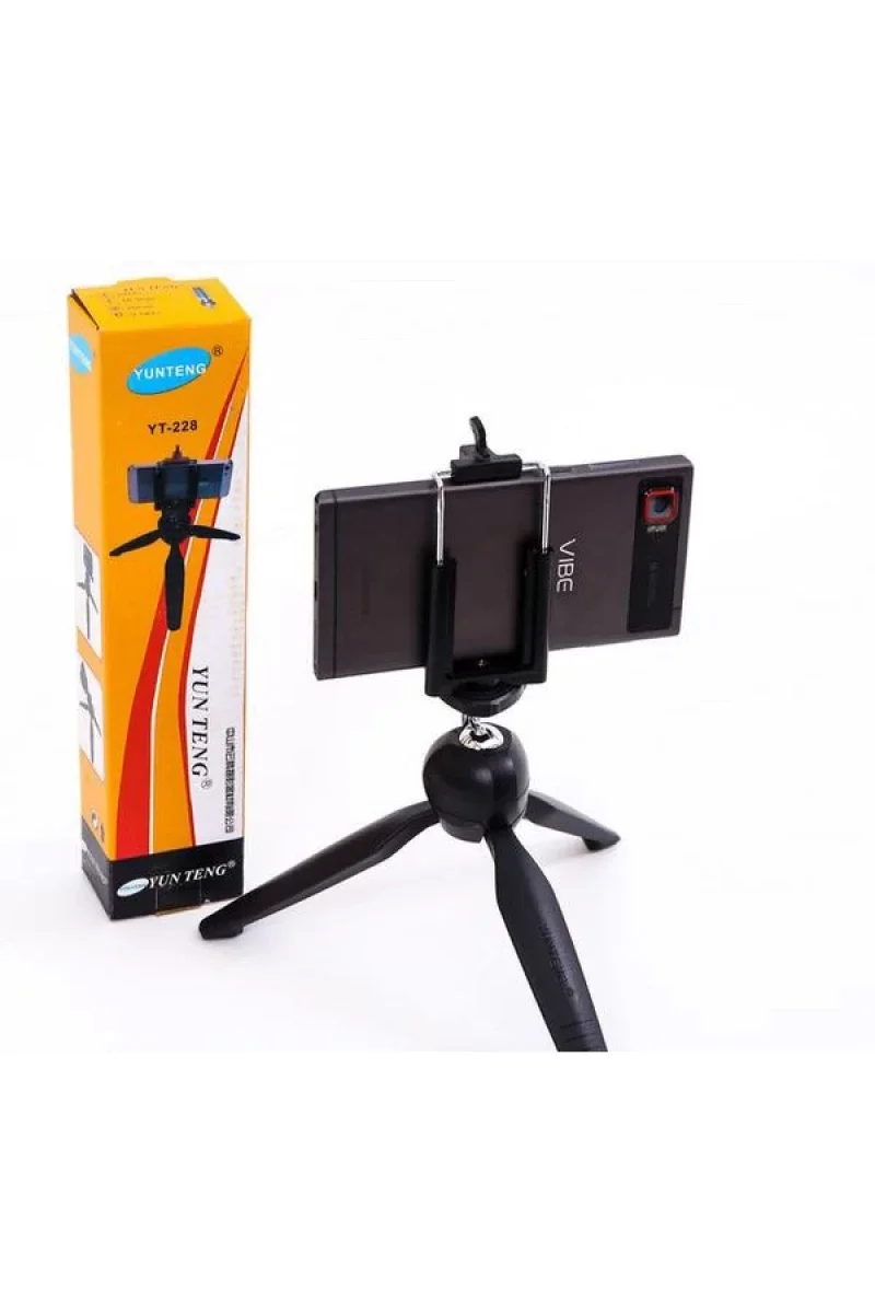 YT228 Telefon Kamera Tripod Stand YT228 Telefon Kamera Tripod Stand