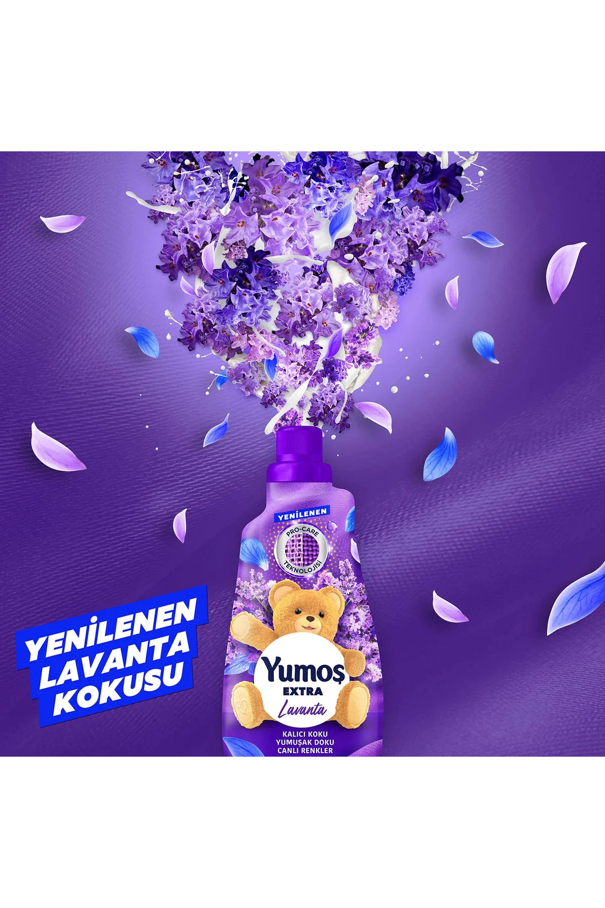 Yu moş Extra Konsantre Çamaşır Yumuşatıcısı Lavanta 1440 ML 60 Yı