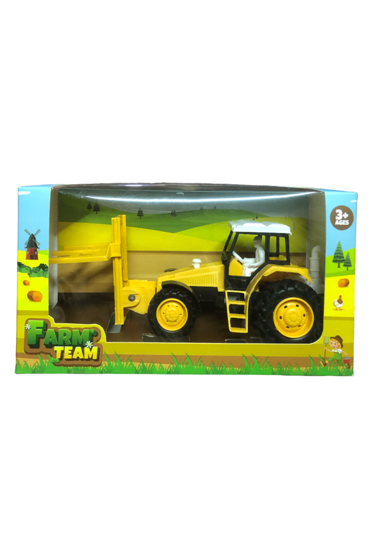 Oyuncak Store Yük Taşiyici Traktör Forklif - Çiftlik Araç Gereçleri