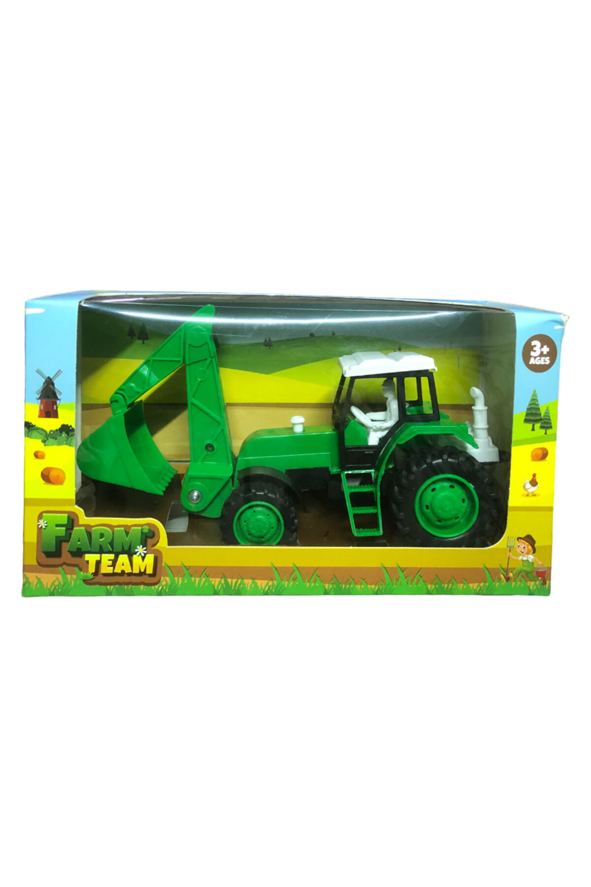 Oyuncak Store Yük Taşıyıcı Traktör Kepçe - Çiftlik Araç Gereçleri