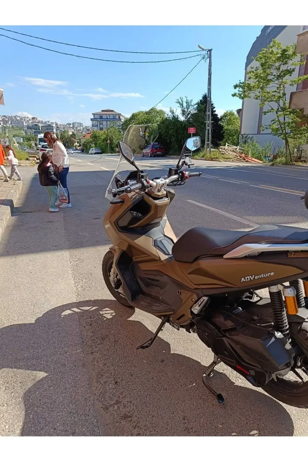 Yuki Adventure 150 Ön Cam 2023-2025 Model 75cm Şeffaf Renkli 4mm