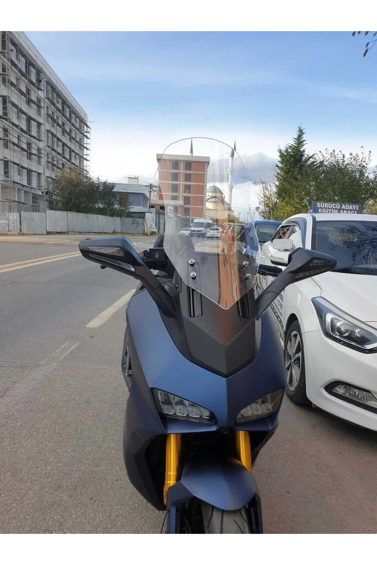 Yuki Huracan 250 Ön Cam 2022-2026 Model 70cm Şeffaf Renkli 4mm