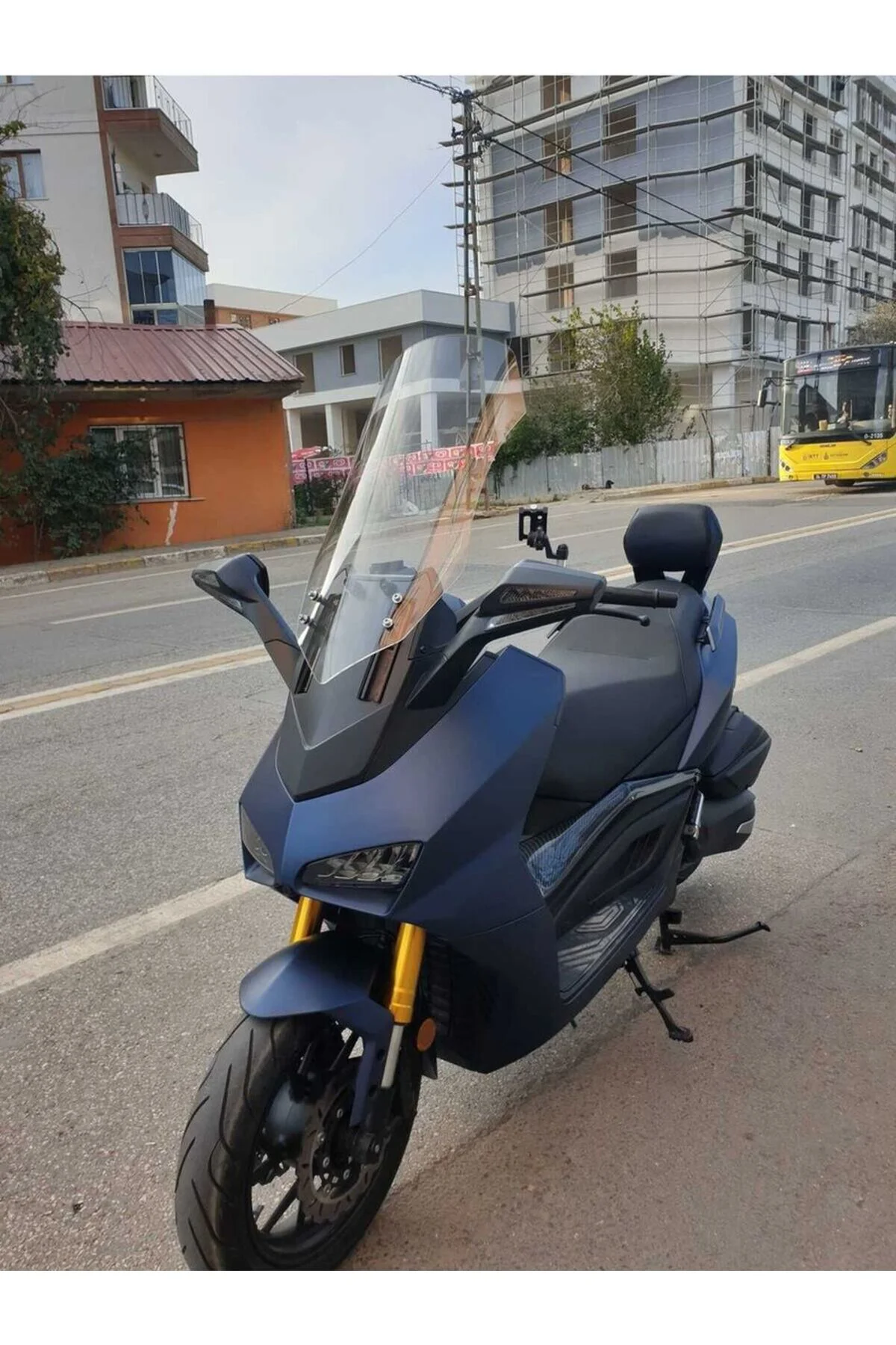 Yuki Huracan 250 Ön Cam 2022-2026 Model 62cm Şeffaf Renkli 4mm