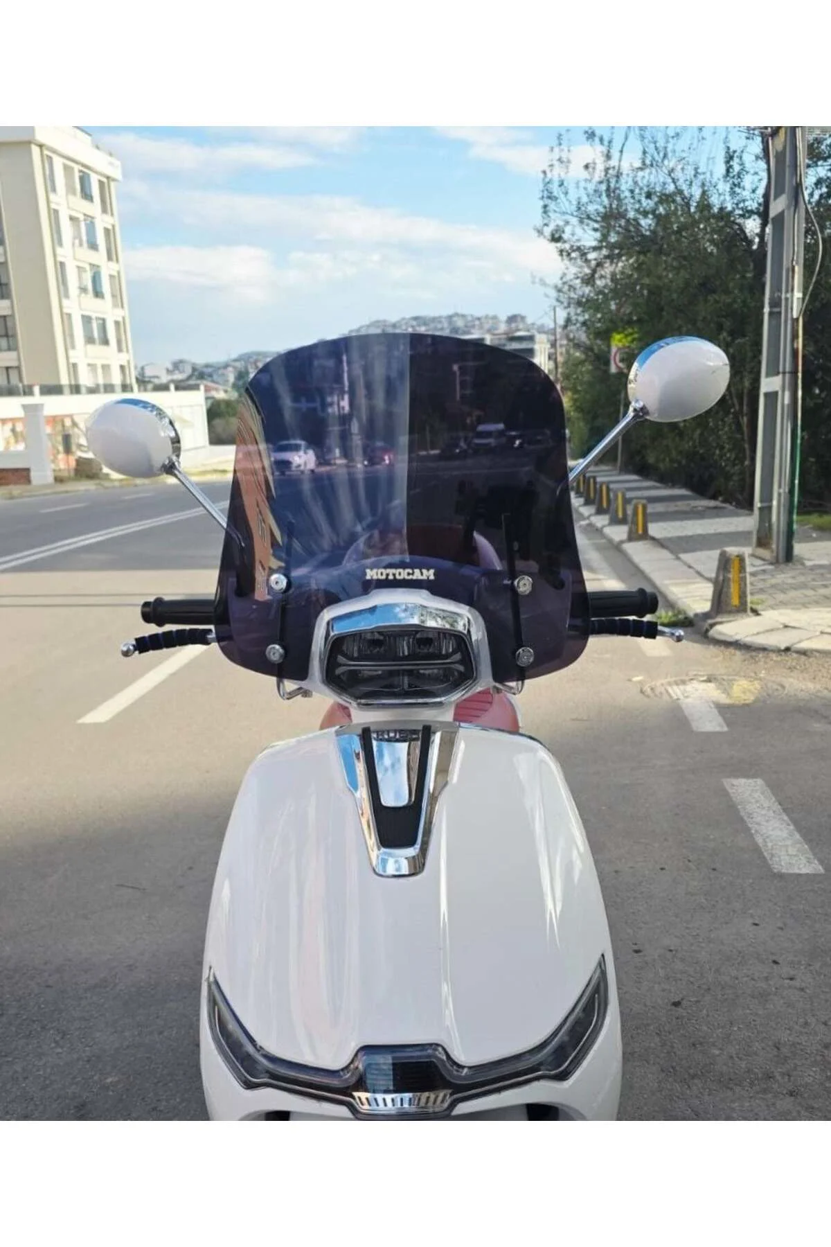 Yuki Mojito 50 Ön Cam 2022-2026 Model 39cm Siyah Renkli 4mm APARATSIZ