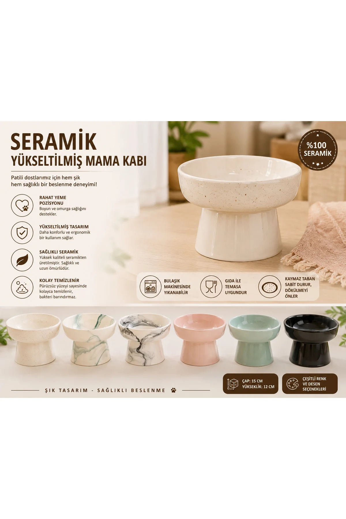 Yüksek Altlıklı Oval Seramik Su Kabı 250 ml Çeşitli Renklerde Yüksek Altlıklı Oval Seramik Su Kabı 250 ml Çeşitli Renklerde