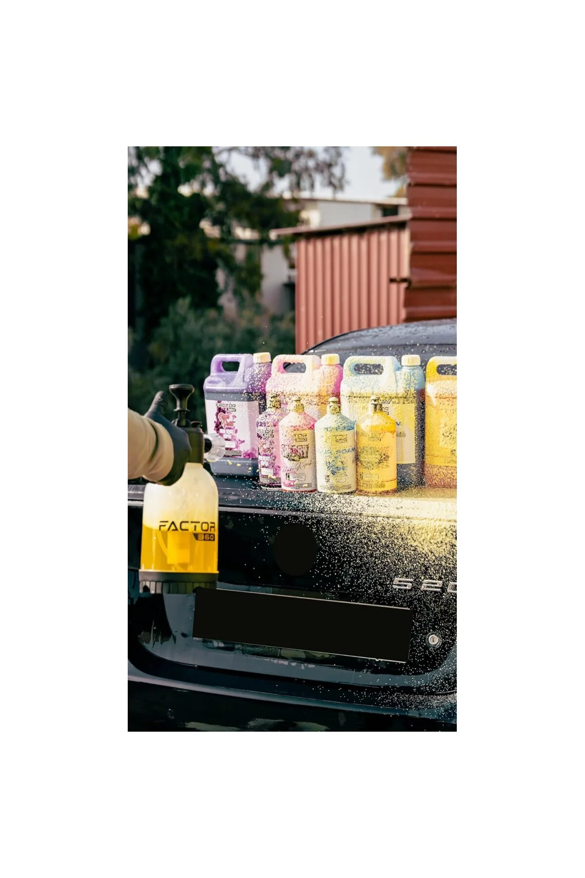 Yüksek Basınçlı 2 Başlıklı Su & Köpük Pompası 2 Litre Çok Amaçlı 