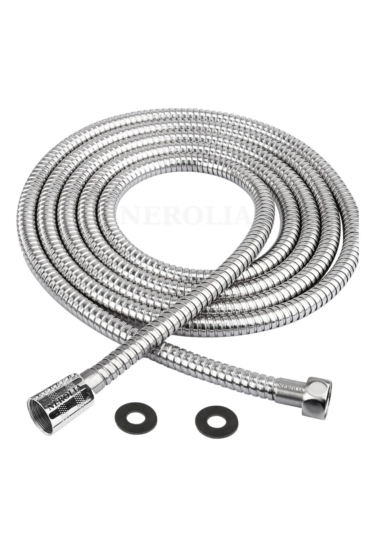 Yüksek Basınçlı Masaj Duş Başlığı 200 Cm Ekstra Uzun Paslanmaz Banyo Duş Spiral Hortumu Yüksek Basınçlı Masaj Duş Başlığı 200 Cm Ekstra Uzun Paslanmaz Banyo Duş Spiral Hortumu
