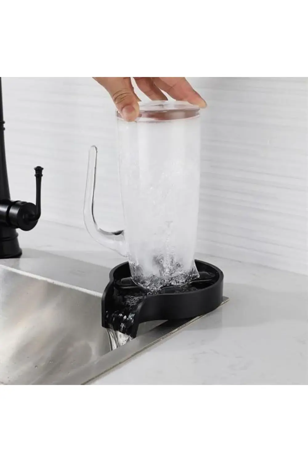 ® Yüksek Basınçlı Otomatik Bardak Yıkama Aparatı Mutfak Lavabolar